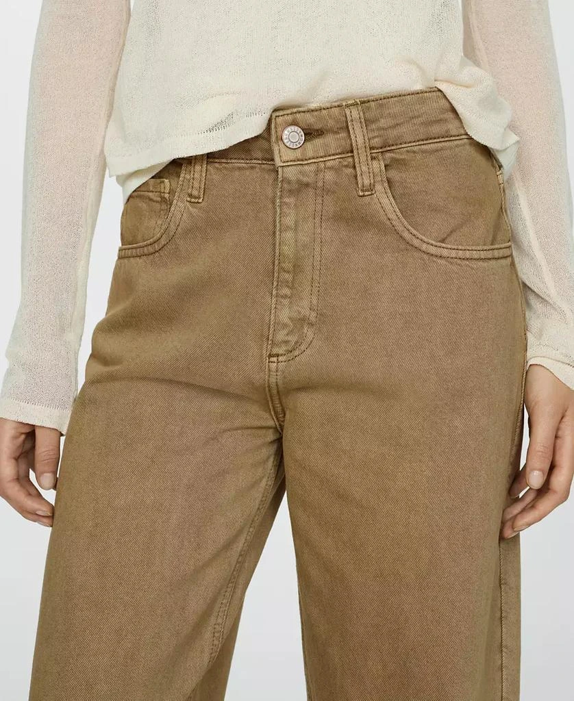Mango Women's Bet High-Rise Balloon Jeans 4