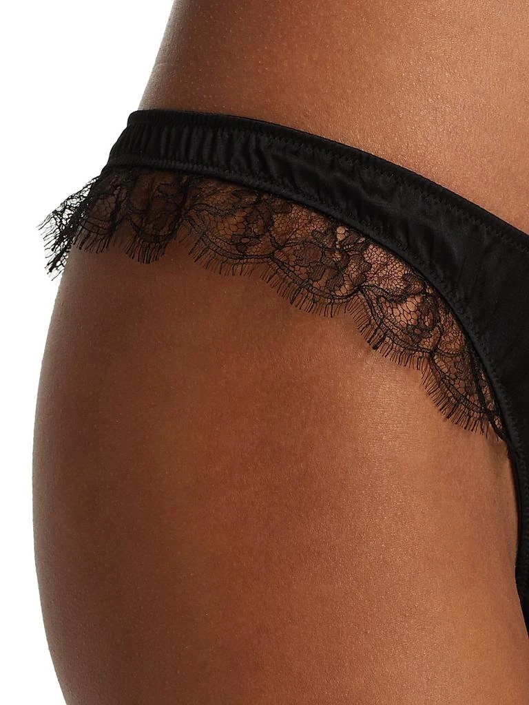 Kiki De Montparnasse Lace Inset Thong 5