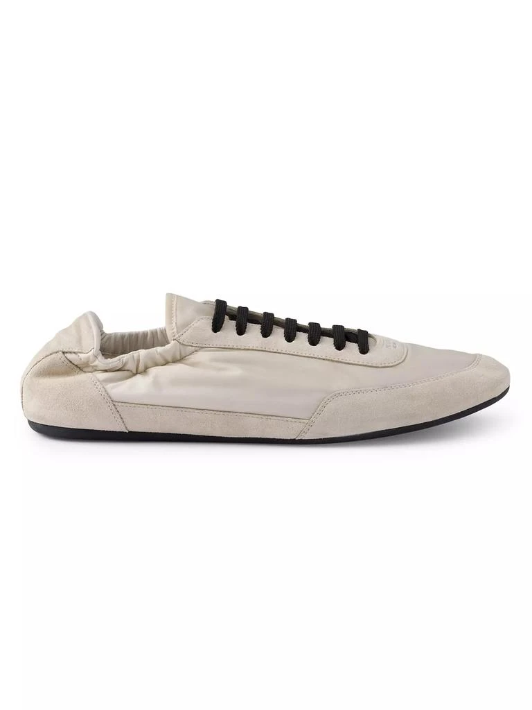 Prada Men's Re-Nylon and Suede Elasticized Sneakers 1