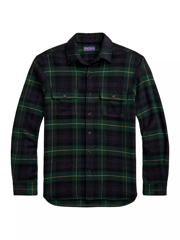 Ralph Lauren Wool & Cashmere Plaid Shirt 1