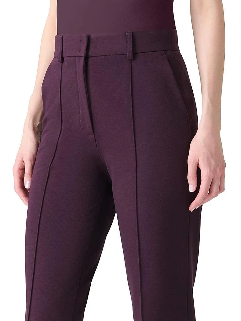 Akris Ferry Jersey Pintucked Pants 6