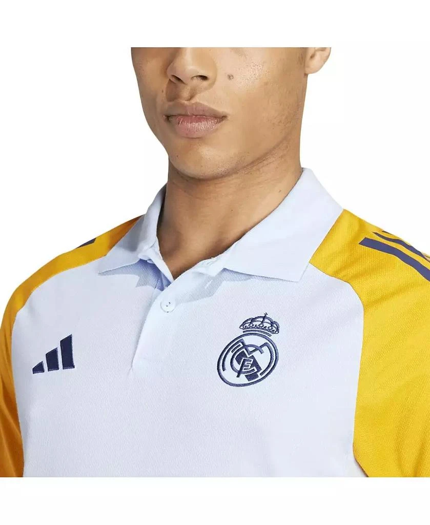 Adidas Men's Light Blue Real Madrid Tiro 24 Polo Shirt 2