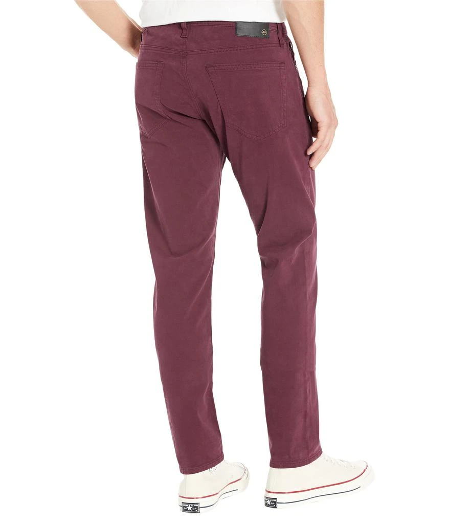 AG Tellis Modern Slim Leg Sueded Stretch Sateen Pants 2