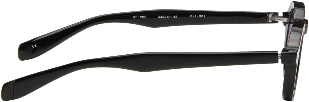 FACTORY900 SSENSE Exclusive Black RF-200 Sunglasses 2