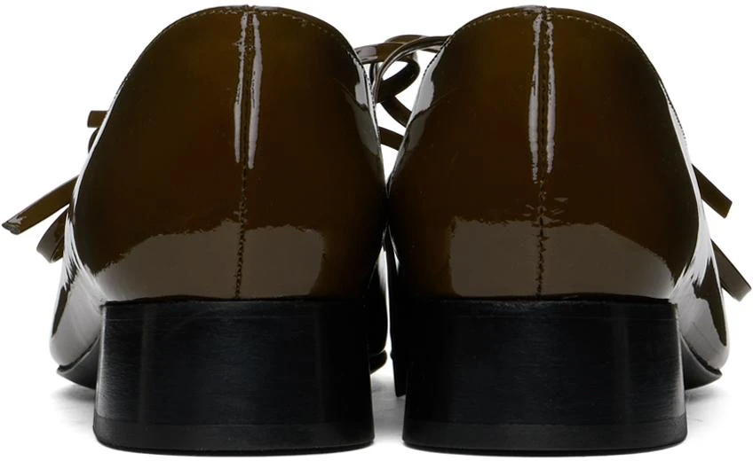 Nicole Saldaña Brown Isabel Ballerina Flats 2