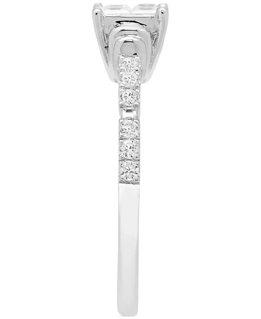 Macy's Diamond Quad Ring (1/2 ct. t.w.) in 14k White Gold 4