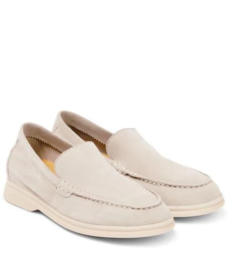 summer charm walk loafer taupe suede