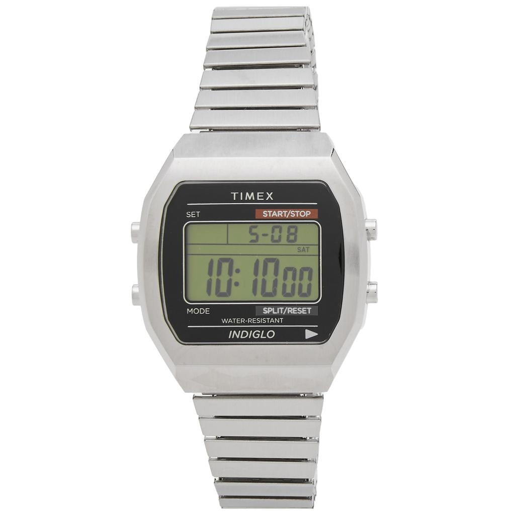 Timex Timex T80 Digital Steel Expansion Band 36mm Watch
