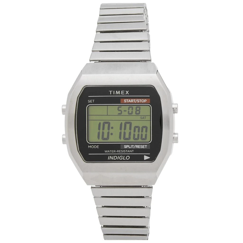Timex Timex T80 Digital Steel Expansion Band 36mm Watch 1