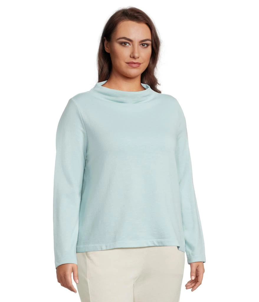 Eileen Fisher Funnel Neck Top 2