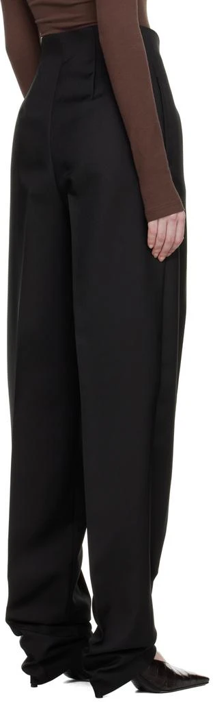 Max Mara Black Carrot-Fit Trousers 3