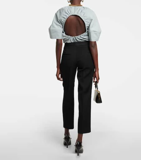 Jil Sander Tailored straight wool pants 3