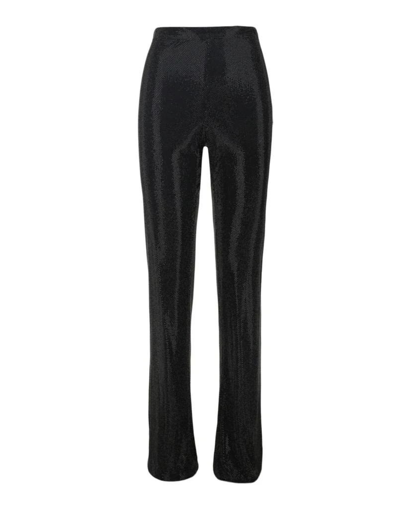 Versace Crystal Embellished Flare Pants 1
