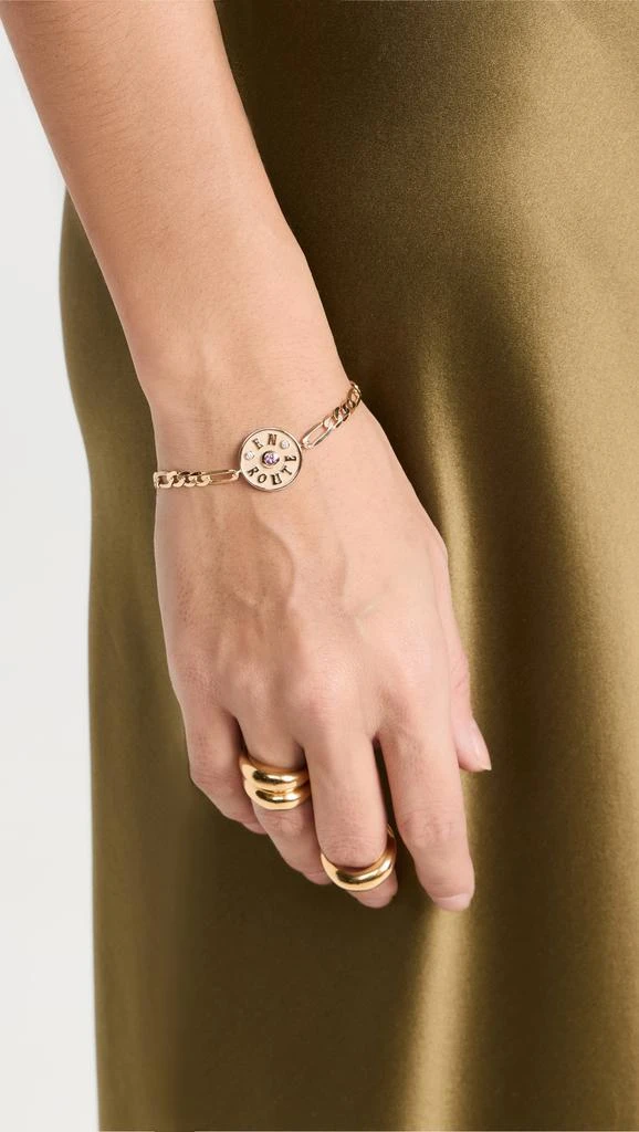 Marlo Laz 14k Mini En Route Bracelet 2