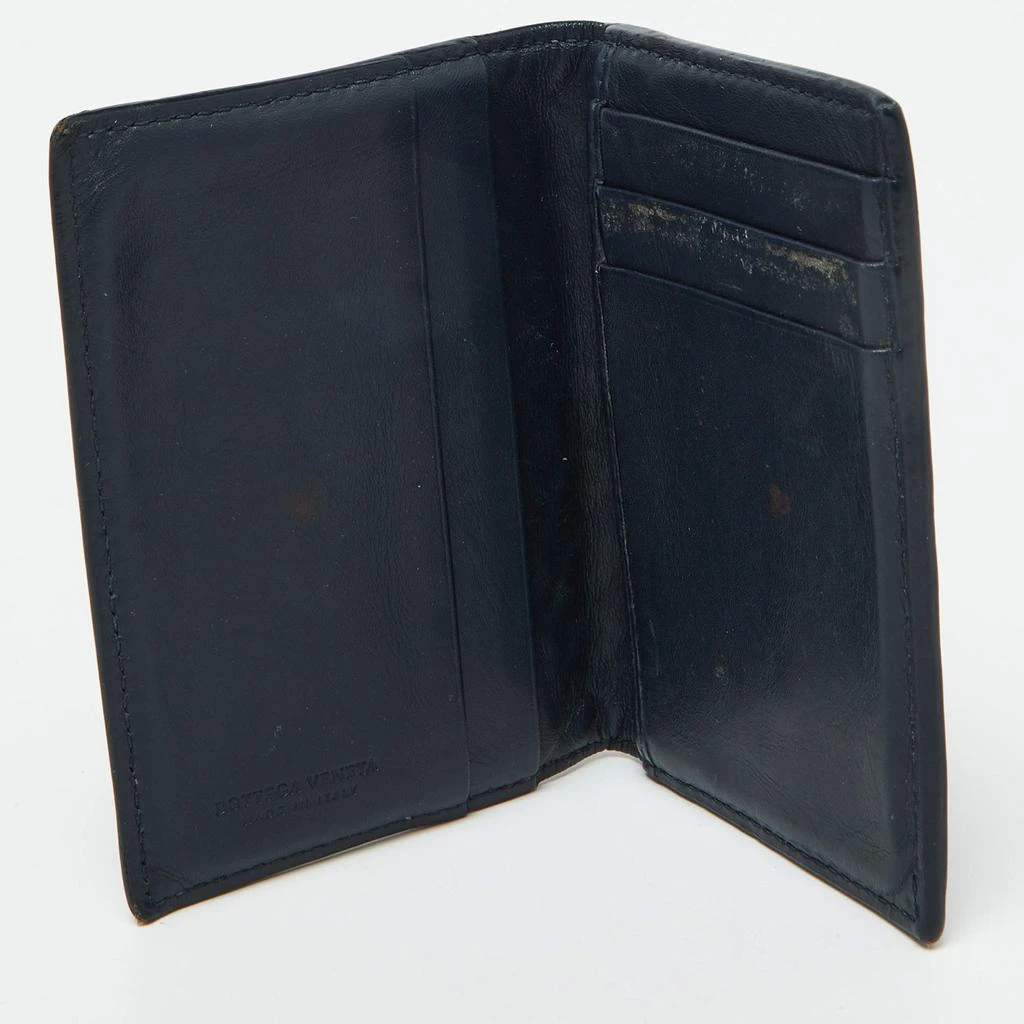 Bottega Veneta Bottega Veneta Blue Intrecciato Leather Card Case 2