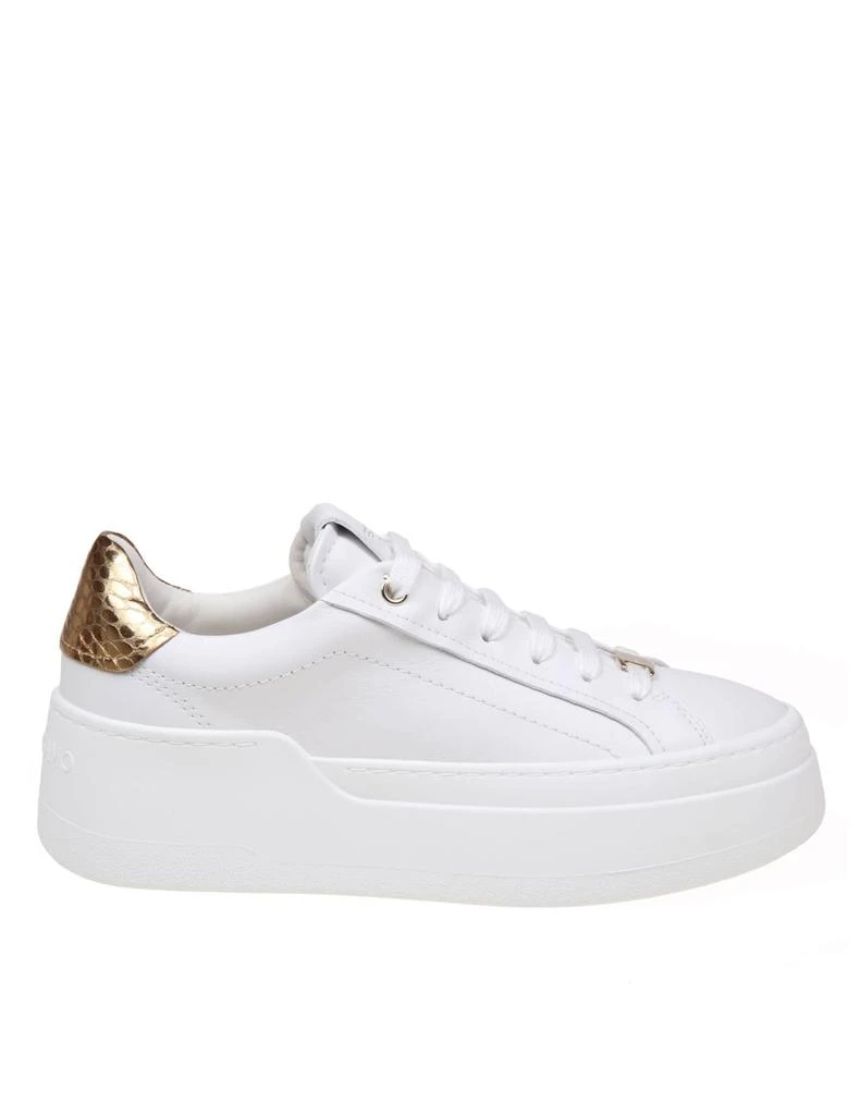 Ferragamo Dahlia Sneakers In White Leather 1