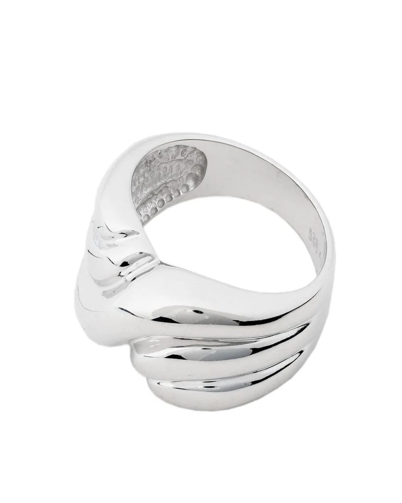 Traditions Jewelry Company Sterling Silver Wavy Dome Ring 2