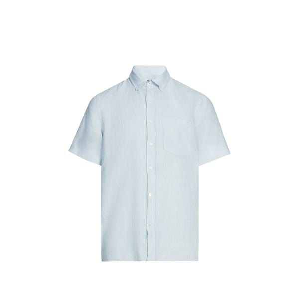 AIGLE Short-sleeved linen shirt