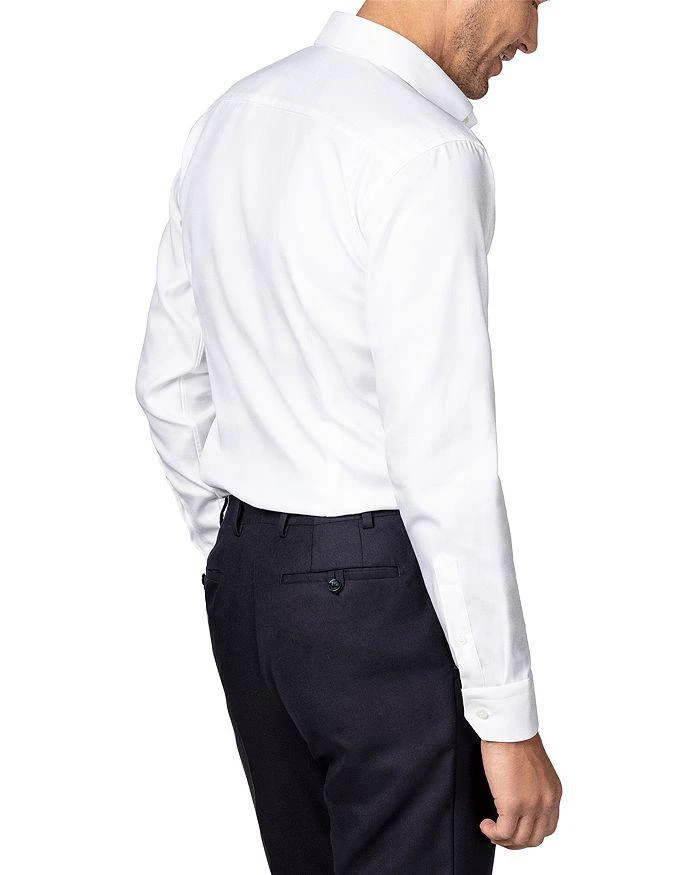 Eton Contemporary Fit Diagonal Weave Shirt 2