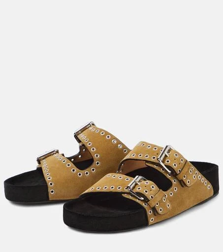 Isabel Marant Lennyo studded suede sandals 4
