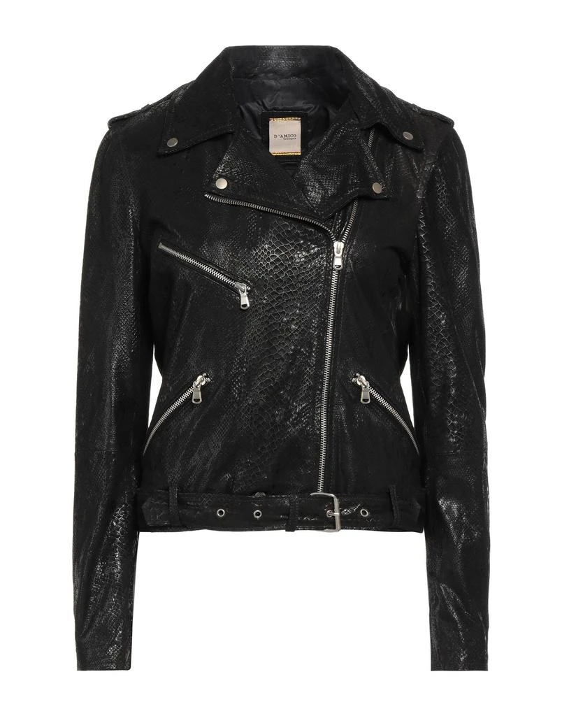 ANDREA D' AMICO Biker jacket 1