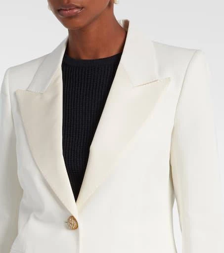Valentino Cotton and linen blazer 4