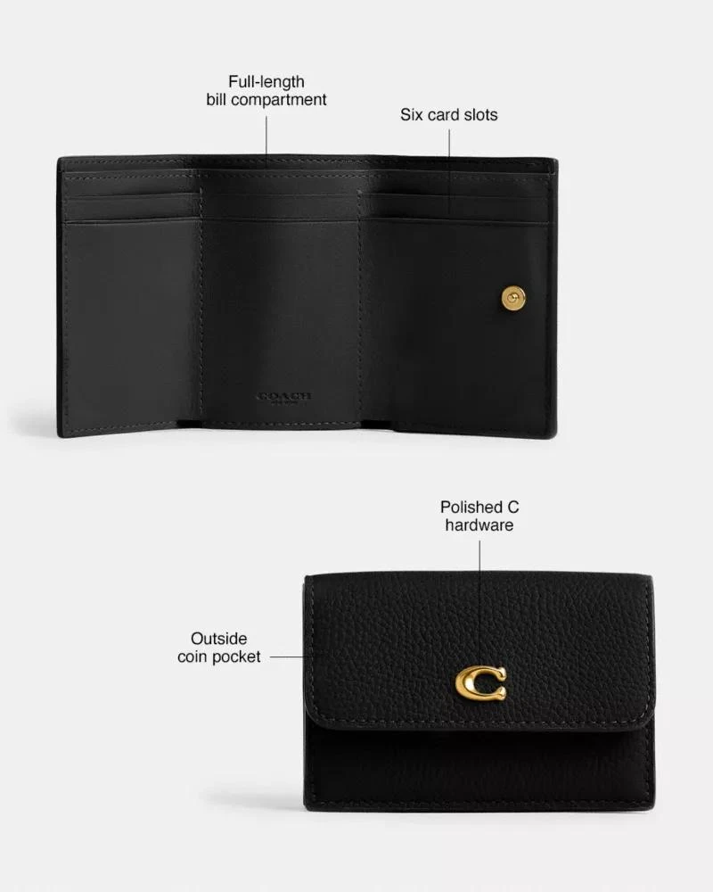 Coach Essential Mini Trifold Wallet 4