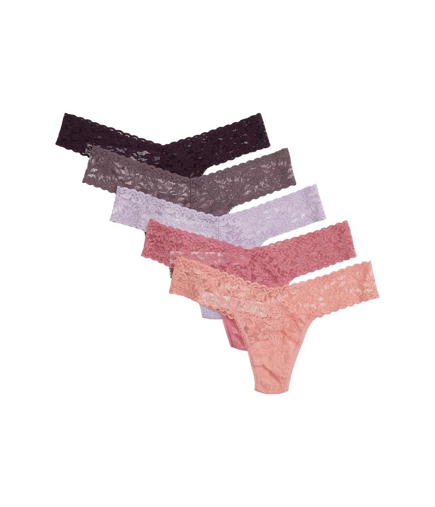 Hanky Panky Signature Lace Low Rise Thong 5-Pack 1