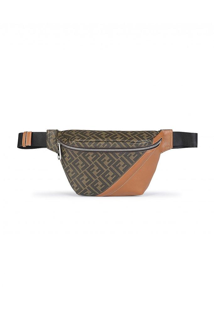 Fendi FF Logo-Print Belt Bag