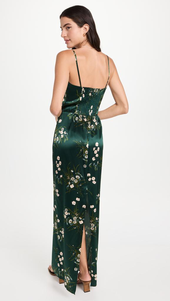 Reformation Frankie Silk Dress