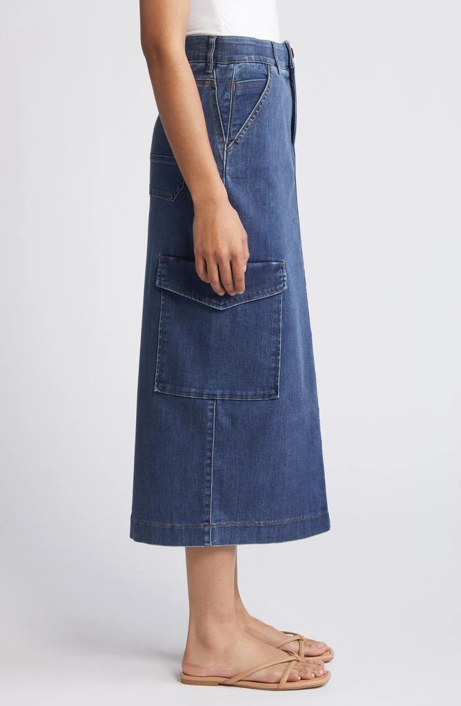 Wit & Wisdom 'Ab'Solution Skyrise Denim Cargo Skirt 3