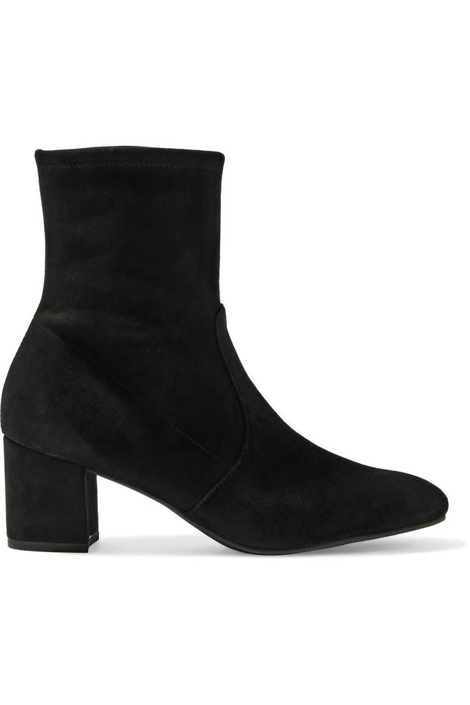 Stuart Weitzman Siggy 60 stretch-suede sock boots 1