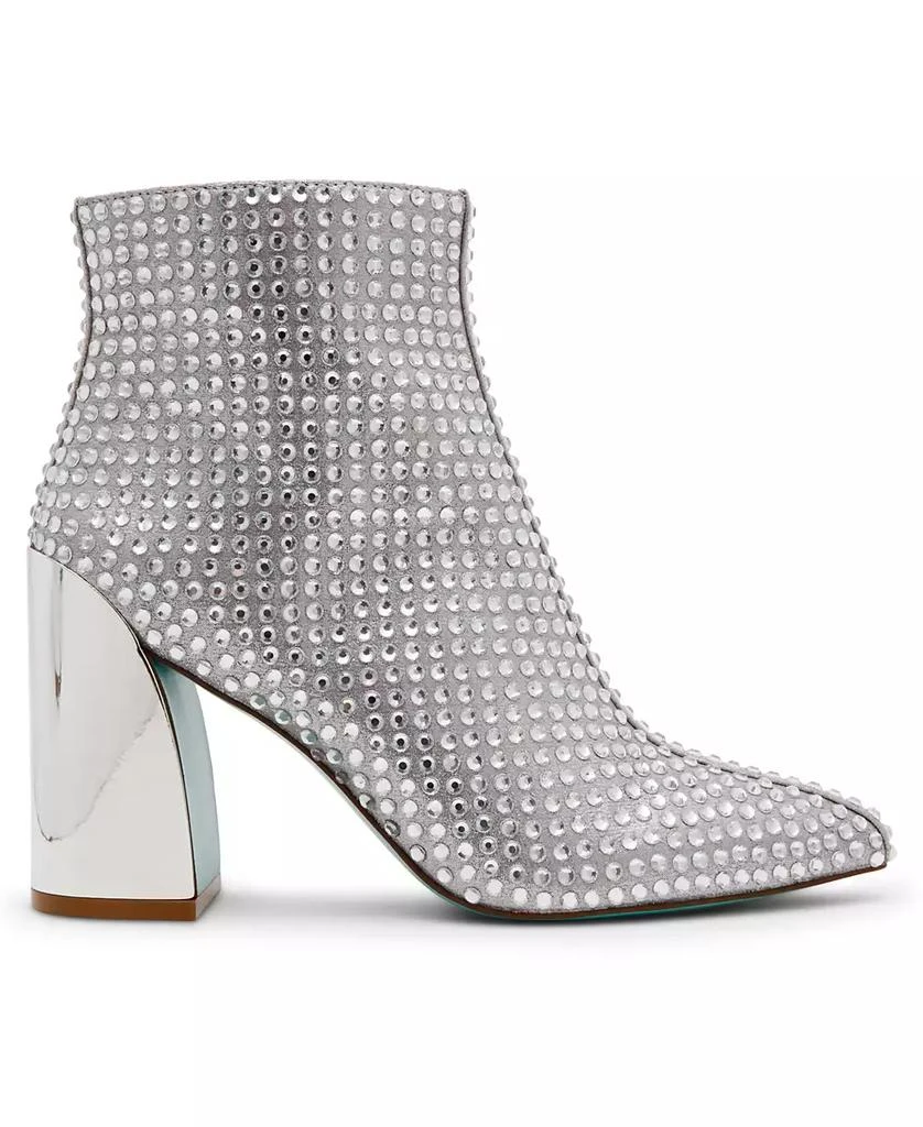 Betsey Johnson Women's Colby Rhinestone Booties 2