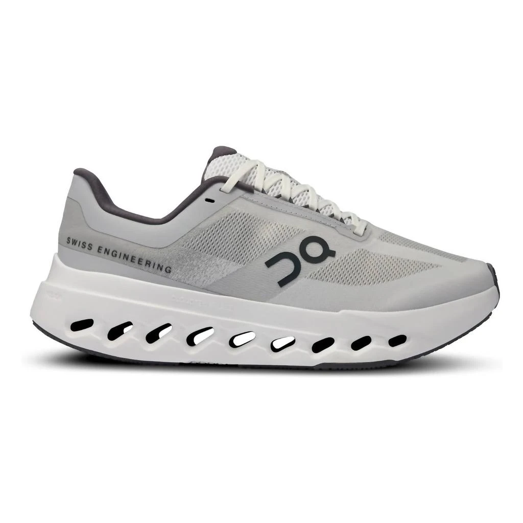 ON RUNNING Women's Cloudsurfer Next Running Shoes In Glacier/ White 2