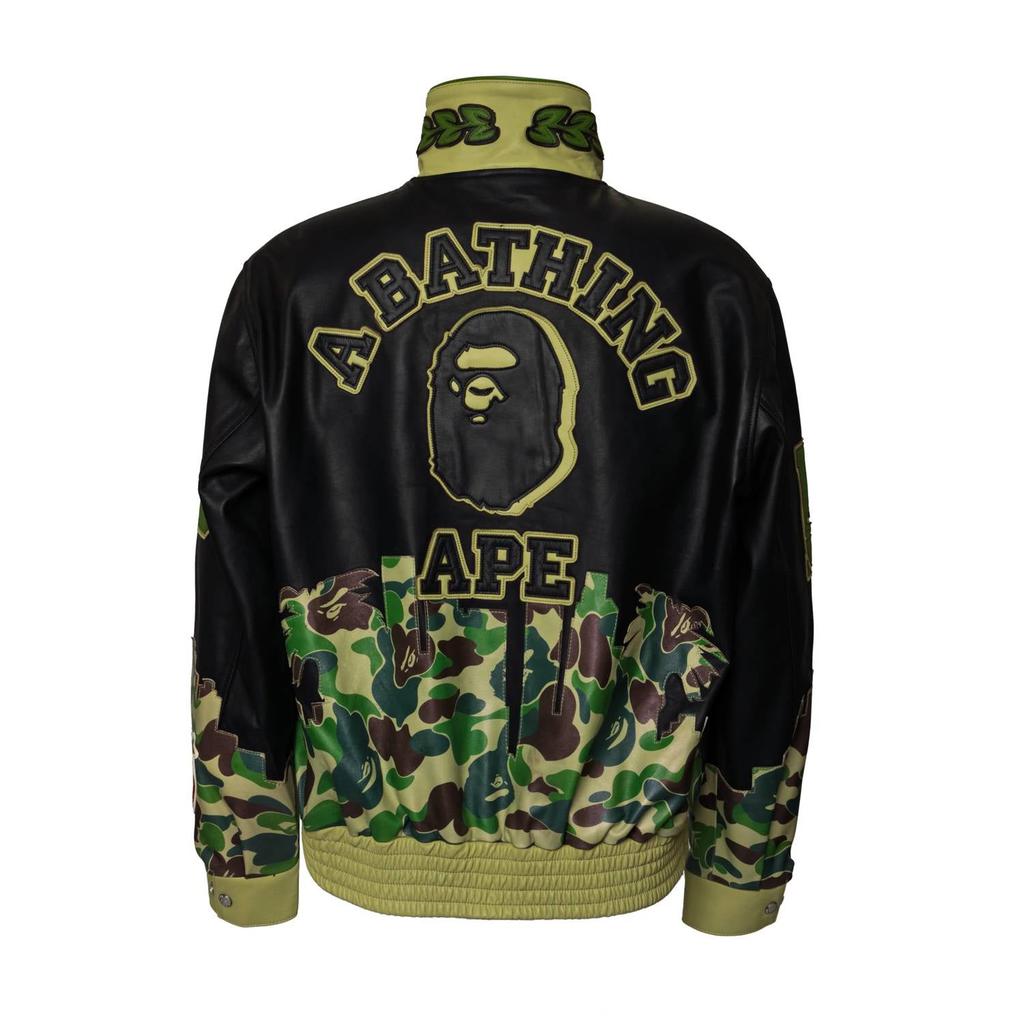 Bape Bape - X Jeff Hamilton Men's Leather Jacket