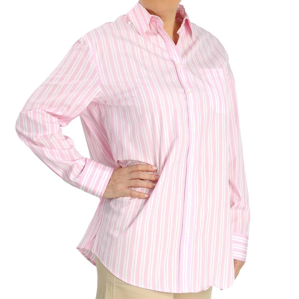 Max Mara Weekend Amati Long Sleeve Striped Cotton Shirt 1