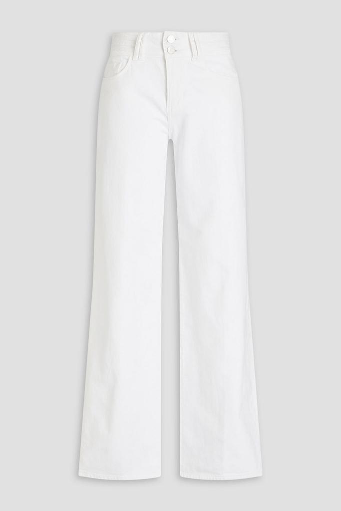 FRAME Triple Binding high-rise wide-leg jeans