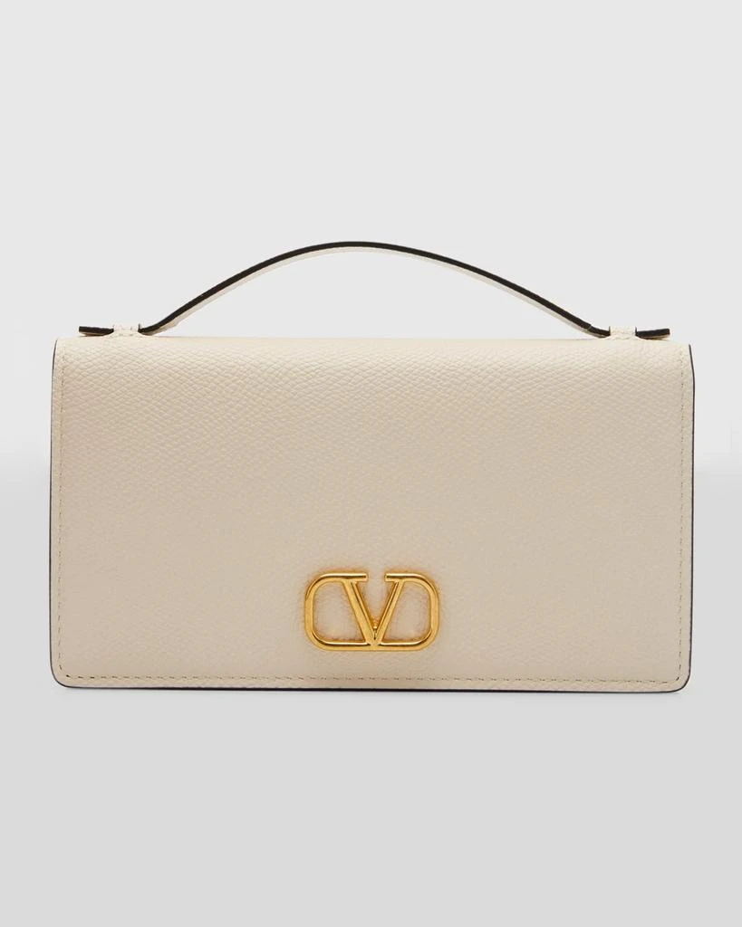 Valentino Garavani V-Logo Wallet On Chain 1