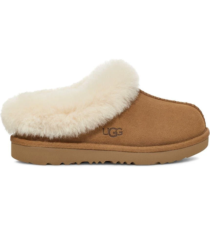 UGG<sup>®</sup> Kids' Moraene Genuine Sheepskin & Faux Fur Lined Slipper 1