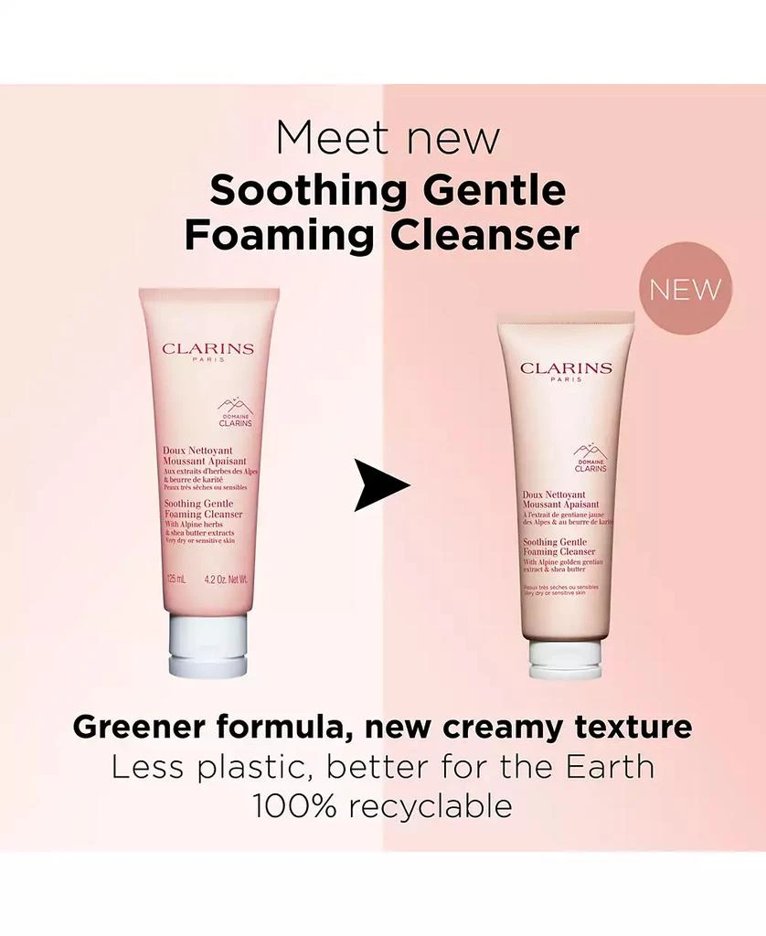 Clarins Soothing Gentle Foaming Cleanser With Shea Butter 5