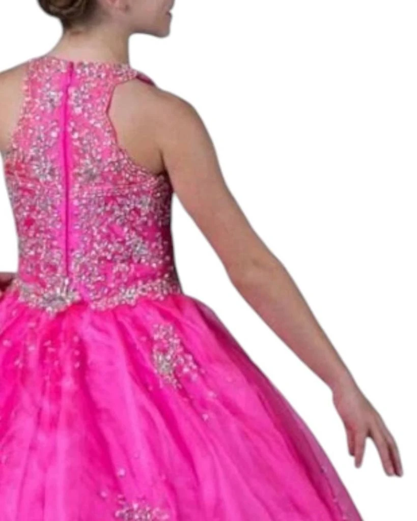 Little Rosie Little Rosie - Girl
s Glitz Long National Pageant Dress 2