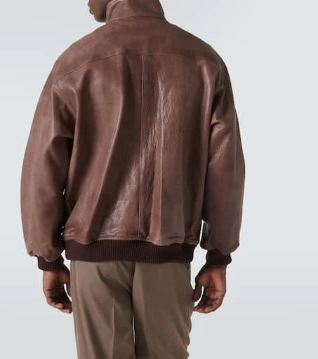 AURALEE Leather blouson 4
