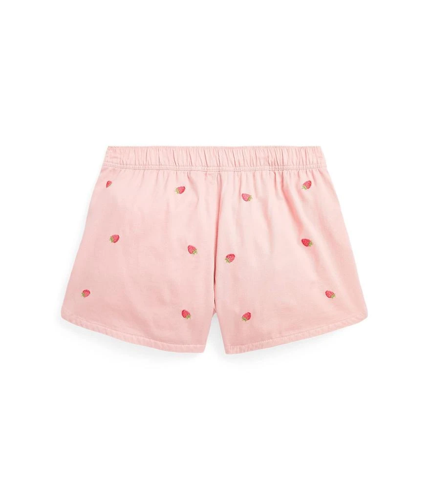 Polo Ralph Lauren Kids Strawberry Cotton Twill Shorts (Big Kids) 2