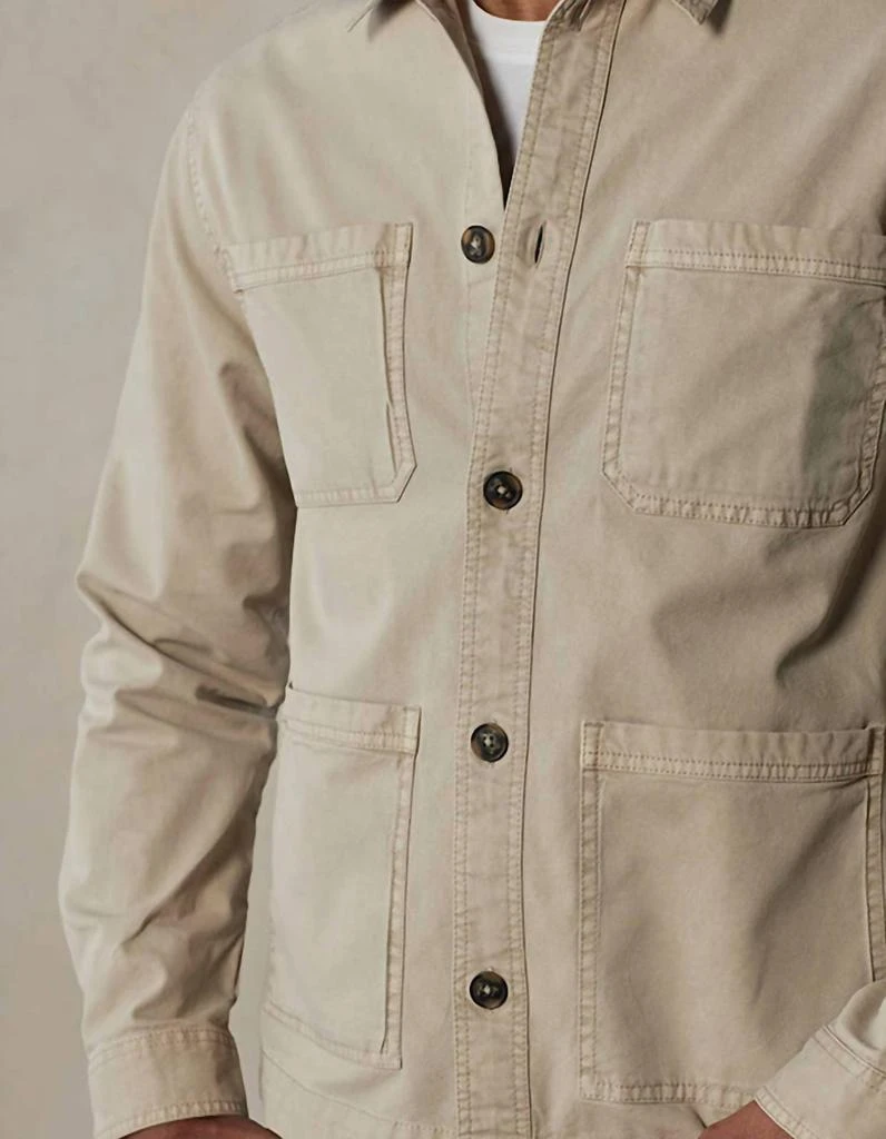 The Normal Brand The Normal Brand - James Canvas Overshirt 3