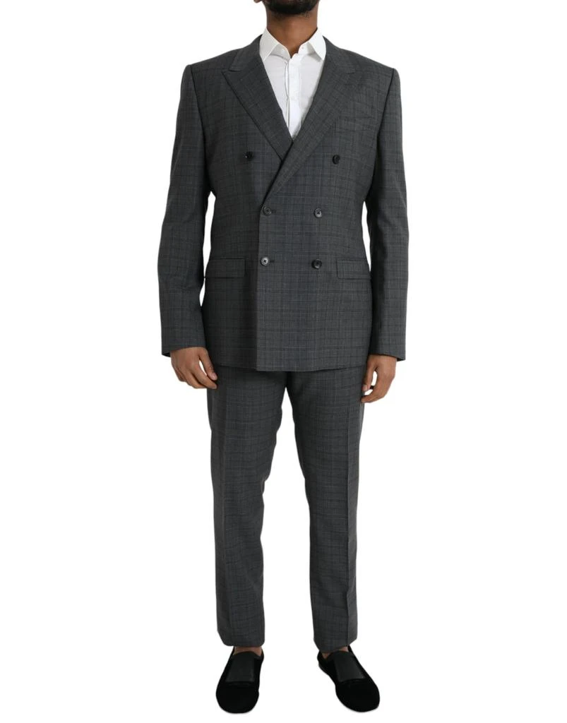 Dolce 
Gabbana Plaid Wool MARTINI Formal 2 Piece Men
s Suit
