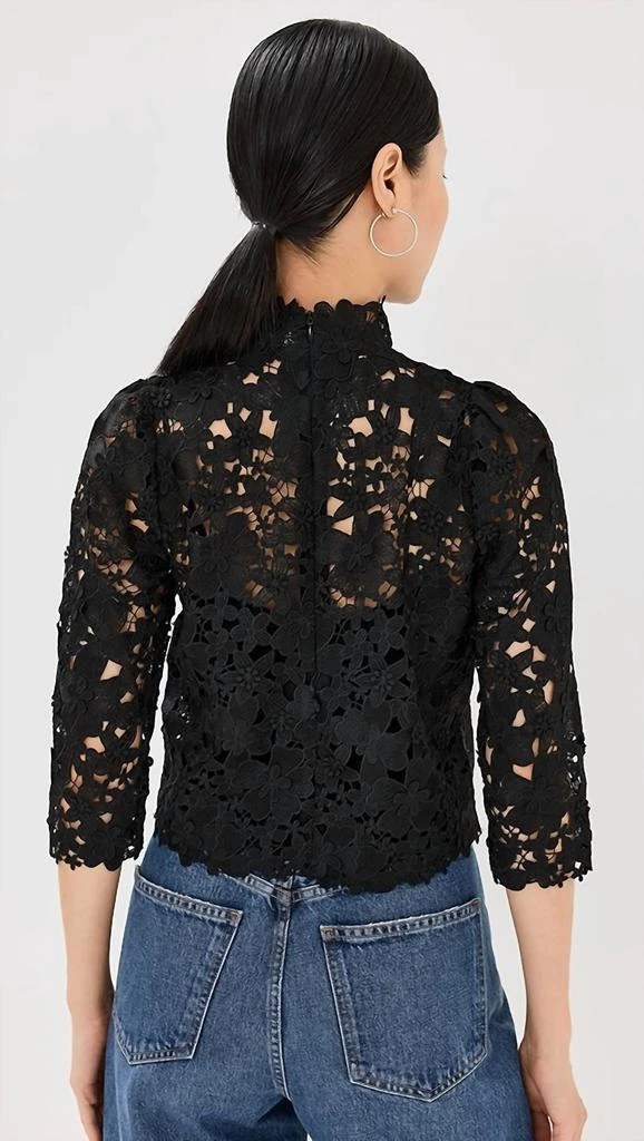 ba&sh Ba&Sh - Paul High Neck Floral Top 2