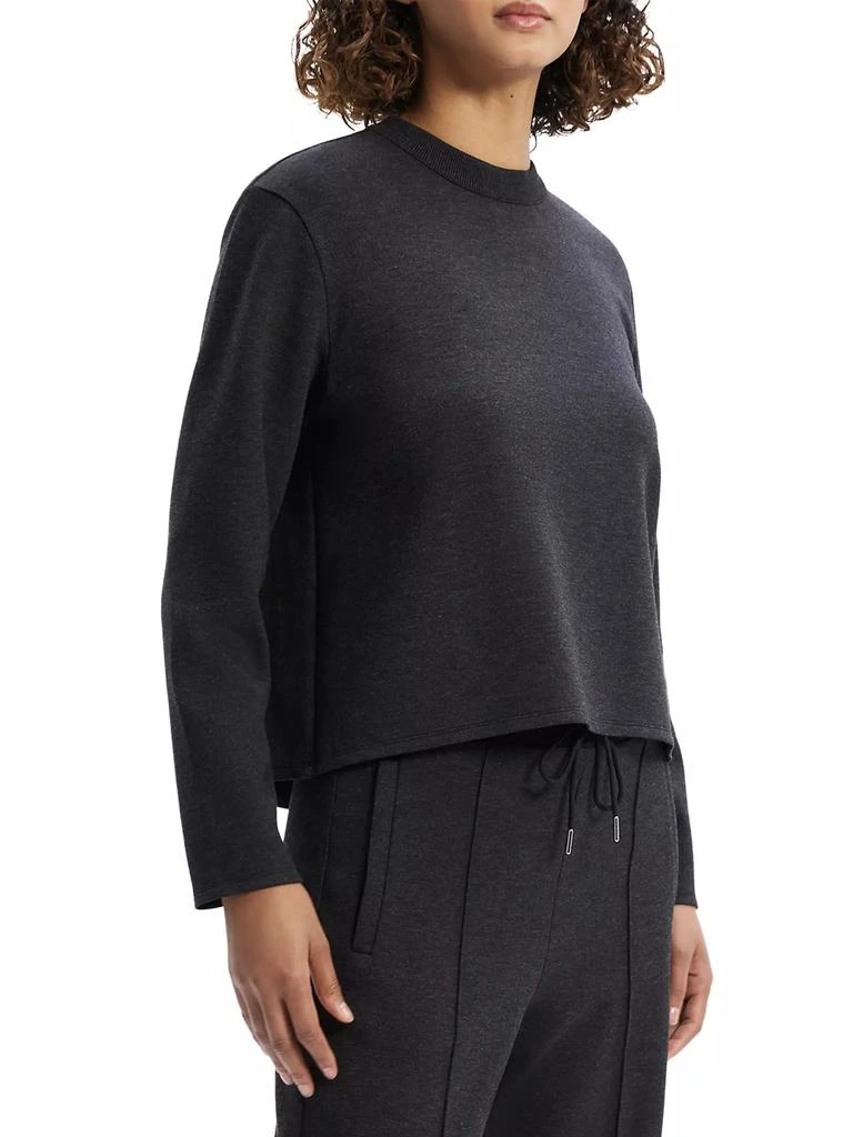 Theory Knit A-Line Crewneck Sweater 4