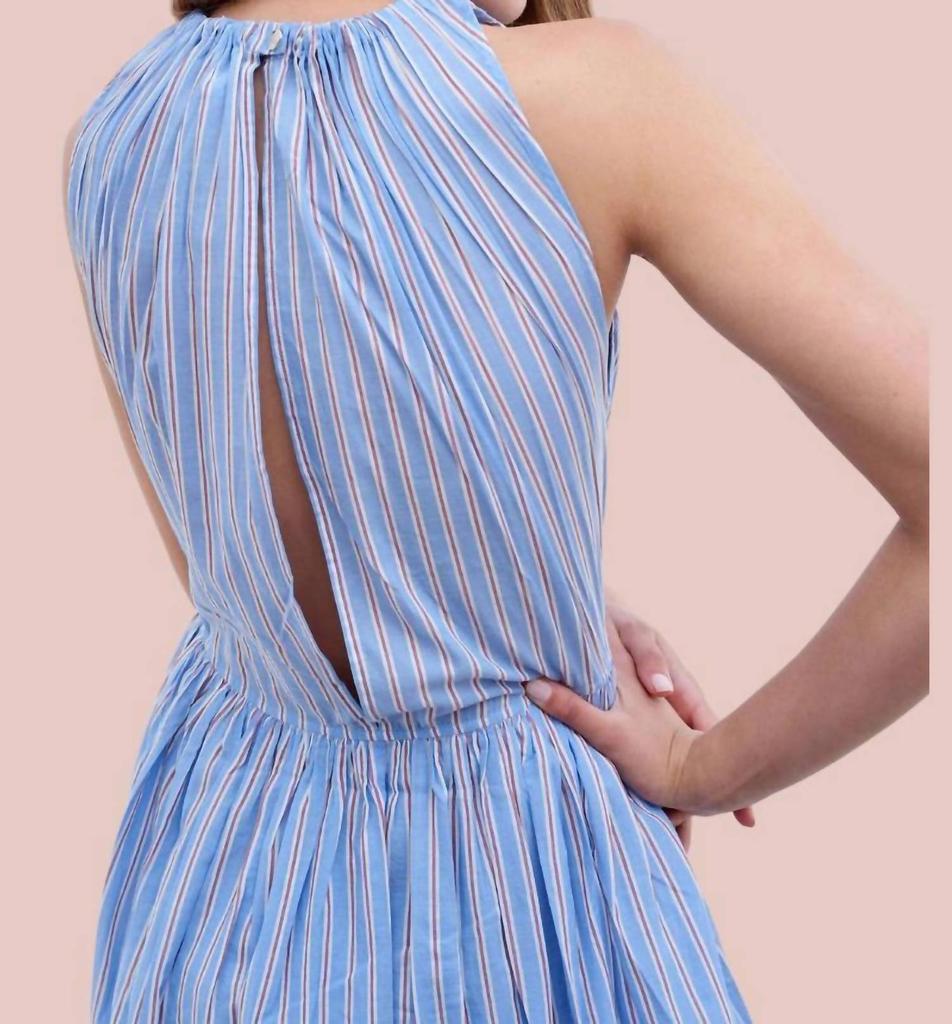 Sundry Sundry - Pleated Halter Midi Dress