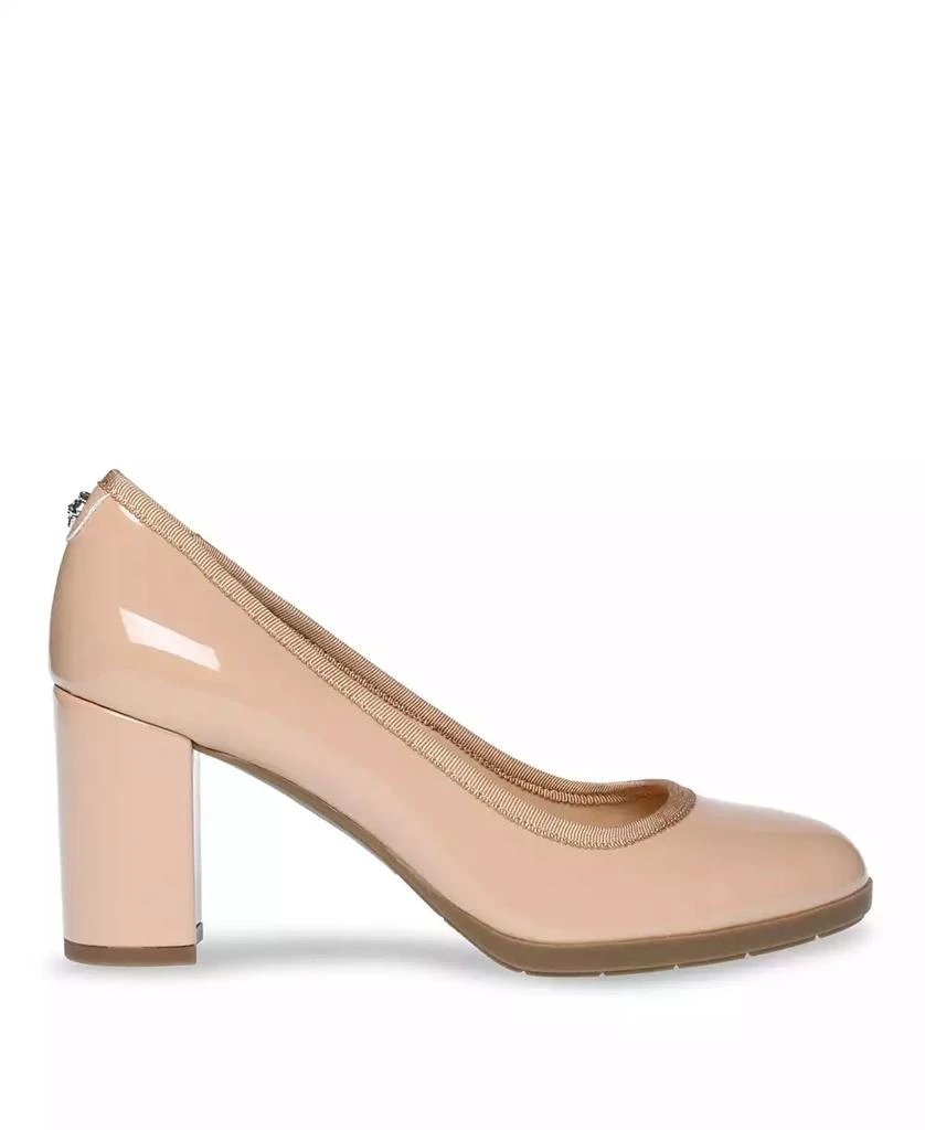 Anne Klein Women's Castana Round Toe Block Heel Pumps 2