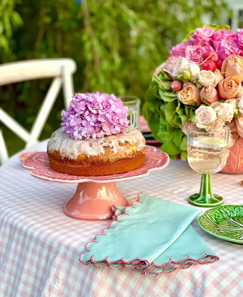 Bordallo Pinheiro Cabbage Cake Plate 4